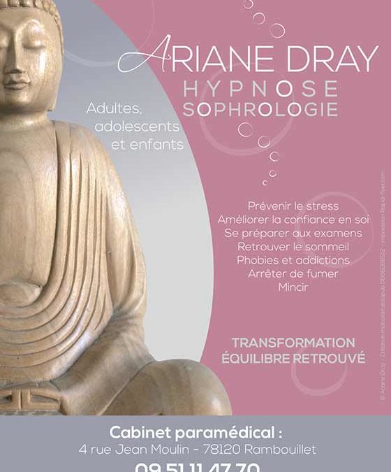 Logo, carte de visite, flyer Ariane Dray